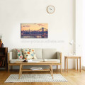 USA Manhattan Bridge At Dawn Reproductions sur toile / New York Cityscape Canvas Wall Art / Hudson River Wall Art for Wholesale